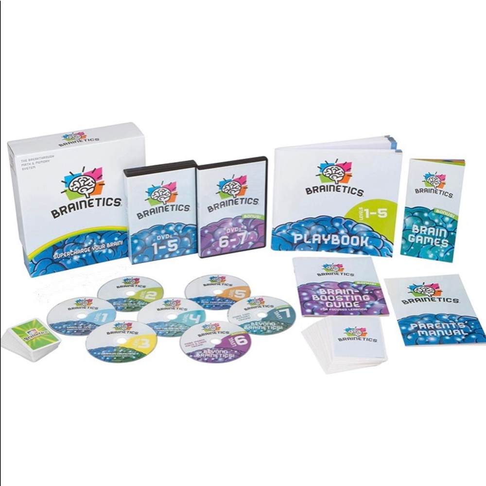 Brainetics math set (used but not damaged)